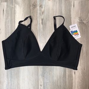 Black Bathing Suit Top